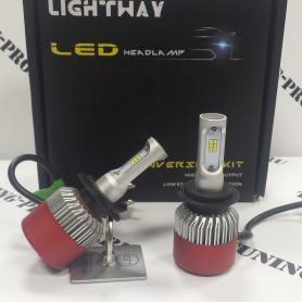 Светодиодная лампа «LIGHTWAY»  цоколь H7 c чипом SEOUL